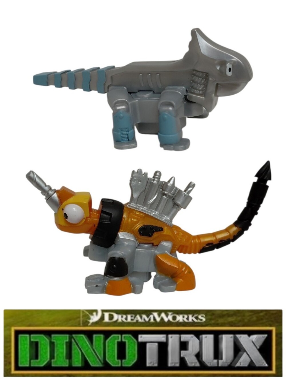 Dinotrux Ace & Click-Clack Diecast Figures 2-Pack